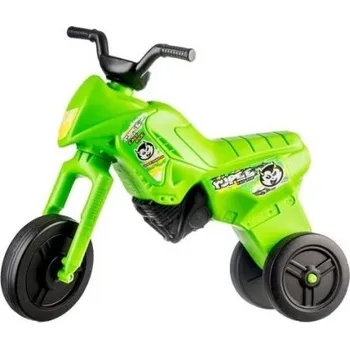 Odrážedlo Odrážedlo Enduro Yupee zelené velké plast výška sedadla 31cm nosnost do 25kg 12m+