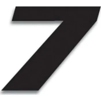 Auto-moto BLACKBIRD Race Number 7 20x25cm černá 5049/20/7