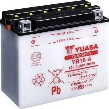 Auto-moto Yumicron akumulátor bez kyseliny YUASA YB18-A 102110