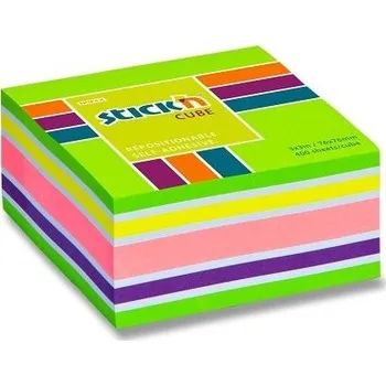 Samolepící bloček Samolepicí bloček Hopax Stick’n Notes Neon 76 x 76 mm, 400 listů - zelený