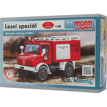 ostatní stavebnice Stavebnice Monti System MS 16 Lesní speciál 1:48 v krabici 22x15x6cm