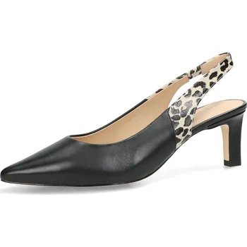 Dámské lodičky Peter Kaiser dámské kožené lodičky - černé