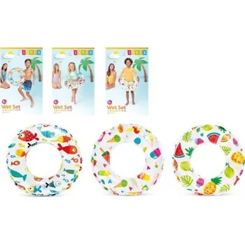 Kruh nafukovací prům. 61cm 3 druhy v sáčku 6-10 let