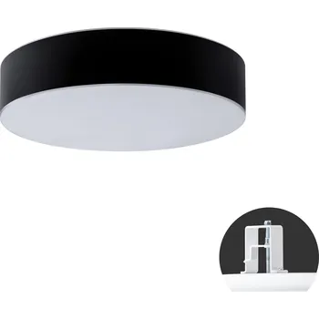 OSMONT ERI67162 ERIS CV4 stropní/nástěnné skleněné polovestavné svítidlo bílá / bílo - černá IP44 3000 K 35W LED DALI