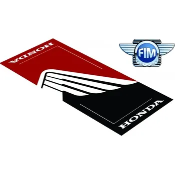 Koberec Koberec pod moto 80x250cm HONDA BLACK/RED černo/červený 604 2H60921969