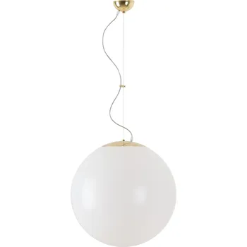 OSMONT ISIS L4 PE závěsné plastové svítidlo mosaz / bílá IP40 4000 K 41W LED - OSMONT OS ISI66711