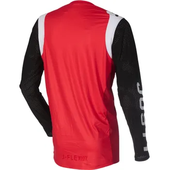 Moto dres Dres JUST1 J-FLEX ADRENALINE červeno/bílo/černý 2H1110563