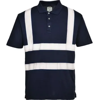 PORTWEST Polokošile Iona F477, krátký rukáv POR-F477NVRXL XL Navy