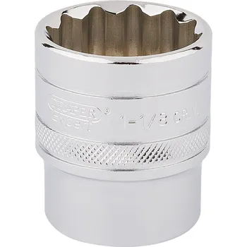 DRAPER 1/2'' nástrčné hlavice 12 bodů 1,1/8'' 33727