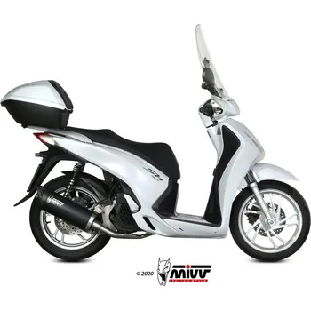 Motodíl Výfuk kompletní 1x1 MIVV MOVER MV.HO.0003.LV černá HONDA SH 125 2013-2016