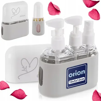 Kosmetická taška Cestovní lahvičky na kosmetiku V POUZDRU, 4 el.