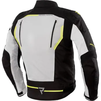 Moto bunda Moto bunda REBELHORN BORG černo/šedo/fluo žlutá 2H48920370