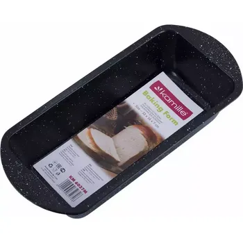 Plech na pečení Forma na pečení 35*16*7cm mramorovaná 6037M