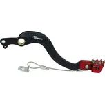 brzdový pedál hliníkový Kawasaki, RTECH (černo-červený) KAWASAKI KX 450 F 2006-2018