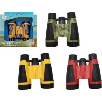 Dalekohled Dalekohled plast 9cm 3 barvy v krabičce 16x19x5cm