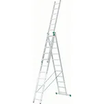 ALVE Žebřík trojdílný univerzální 7612 AL 796cm/HOBBY/3x12 příček 7612
