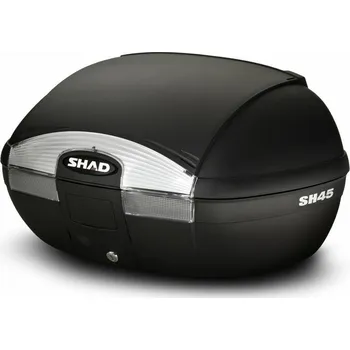 Zavazadlo na motocykl Vrchní kufr na motorku SHAD SH45 D0B45100 černá KAWASAKI ZRX 1200 2001-2008