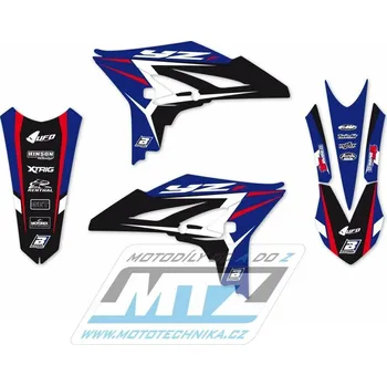 Autodoplněk Polepy na motocykl (sada polepů Dream) Yamaha YZF250 / 10-13 - typ polepů Dream4 YAMAHA YZ 250 F 2010-2013