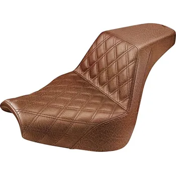 Moto sedlo SEDADLO STEP UP DRVR LS BRWN 818-31-172BR