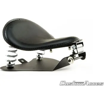 Moto sedlo Sedlo CUSTOMACCES OLD SCHOOL SIC007N černý HARLEY DAVIDSON FXSB 1690 Softail Breakout ABS 2013-2017