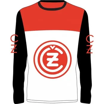 Moto dres Dres ČZ LOGO Replika 19106 bílo/černo/červený 2H38818515