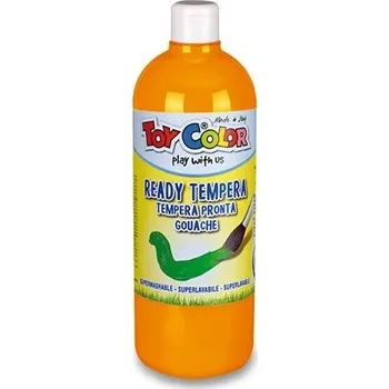Vodová barva Temperová barva Ready Tempera, 1000 ml - oranžová