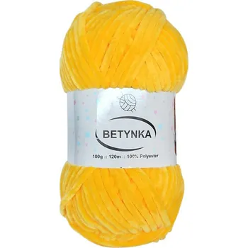 Příze Příze Betynka, 377, žlutá