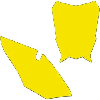Auto-moto BLACKBIRD Plate Nálepky Žlutá Honda CRF450R 3141/000004