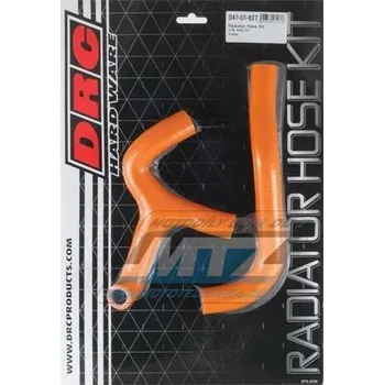 Auto-moto Hadice chladiče DRC RADIATOR HOSE KIT - DRC D47-01-827 - KTM 65SX / 09-15 - oranžové (sada 2ks) KTM SX 65 2009-2015