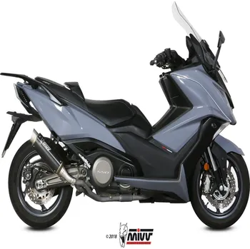 Auto-moto Koncovka výfuku MIVV GP PRO O.008.LXBP Černá ocel O.008.LXBP