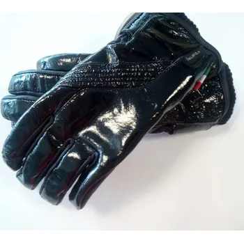 Moto rukavice Moto rukavice V-QUATTRO GIANI černo/shinny 2H66941562