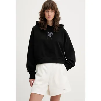 Dámská mikina Bavlněná mikina Tommy Jeans DW0DW21408 černá 99X, vel. S