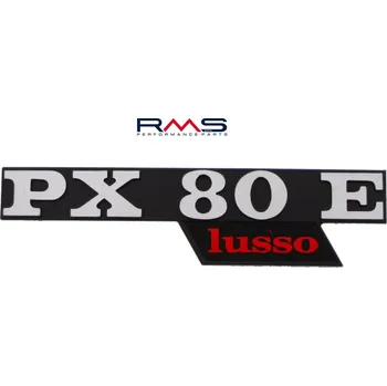 Emblém RMS 142721130 na boční panel PIAGGIO/VESPA PX 80 1981-1996