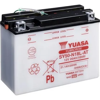 Auto-moto Yumicron akumulátor bez kyseliny YUASA SY50-N18L-AT 102009