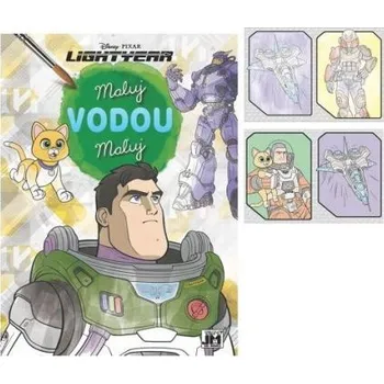 omalovánky Omalovánky Maluj vodou! Buzz Rakeťák 19x26,5cm