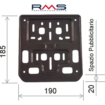 Destička k nýtovačce a děličce RMS 142700010 pro motorky a skútry 142700010