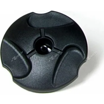 RACETECH Revolution Víčko palivové nádrže černé Yamaha R-TAPPOYZREV1