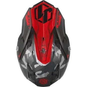 Motodoplněk Kšilt JUST1 J32 PRO SWAT camo červená 2H82996142