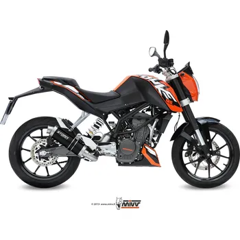 Auto-moto Výfuk kompletní 1x1 STORM GP KT.009.LXSB Černá ocel KTM Duke 125 2011-2016