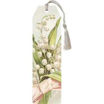 Záložka Knižní záložka Pastel Spring Lily Of The Valley