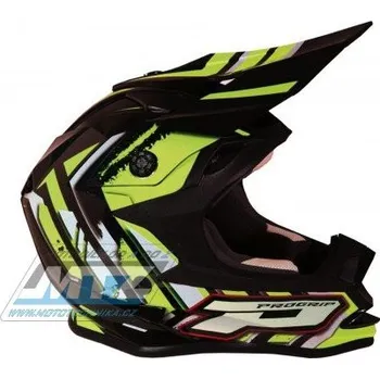 Helma na motorku Dětská přilba na motorku PROGRIP 3009 FLUO žlutá Vel: S 2H1155077