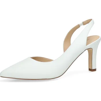 Dámské lodičky Peter Kaiser dámské kožené lodičky - bílé