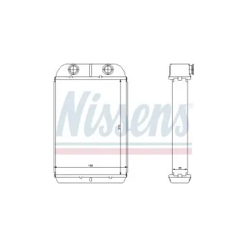 Motor automobilu Výměník tepla NISSENS 71452