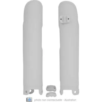 Chrániče vidlic RACETECH - bílé R-PSHSQBN0011