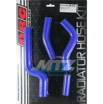 Auto-moto Hadice chladiče DRC RADIATOR HOSE KIT - DRC D47-01-642 - Yamaha YZF250 / 07-09 - modré (sada 4ks) DF4701642