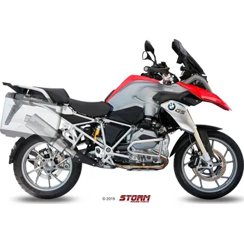 Auto-moto Koncovka výfuku STORM OVAL B.016.LX2 Nerez BMW R 1200 GS 2013-2018
