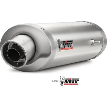 Auto-moto Koncovka výfuku MIVV OVAL UH.032.LX2 Nerez VELKÁ UH.032.LX2