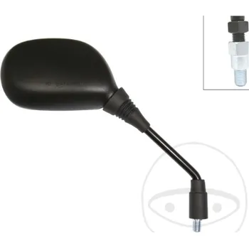Zrcátko pro motocykl Zpětné zrcátko JMP ZR 0917 černý pravý 2H746435