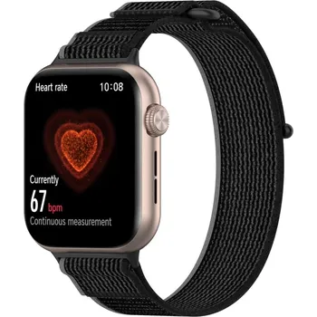 Ostatní příslušenství k chytrým hodinkám VSECHNONAMOBIL 95461 NYLON COLOR Vyměnitelný řemínek pro Honor Watch 5 BLACK GREY