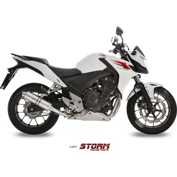 Auto-moto Koncovka výfuku STORM GP H.051.LXS Nerez HONDA CB 500 F 2013-2015